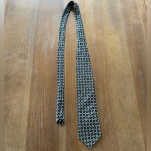 Men’s - Diamond Print 100% Silk Tie
